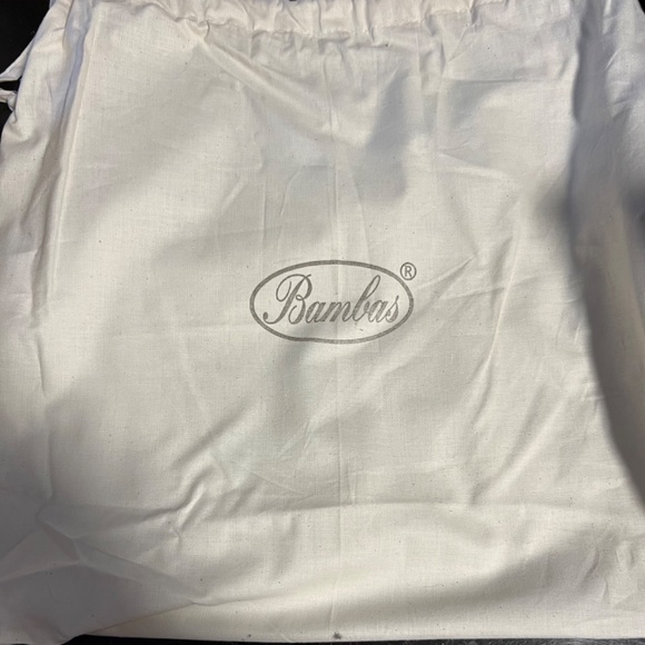 Bambas hand painted leather cream floral design shoulder bag purse - Picture 5 of 5